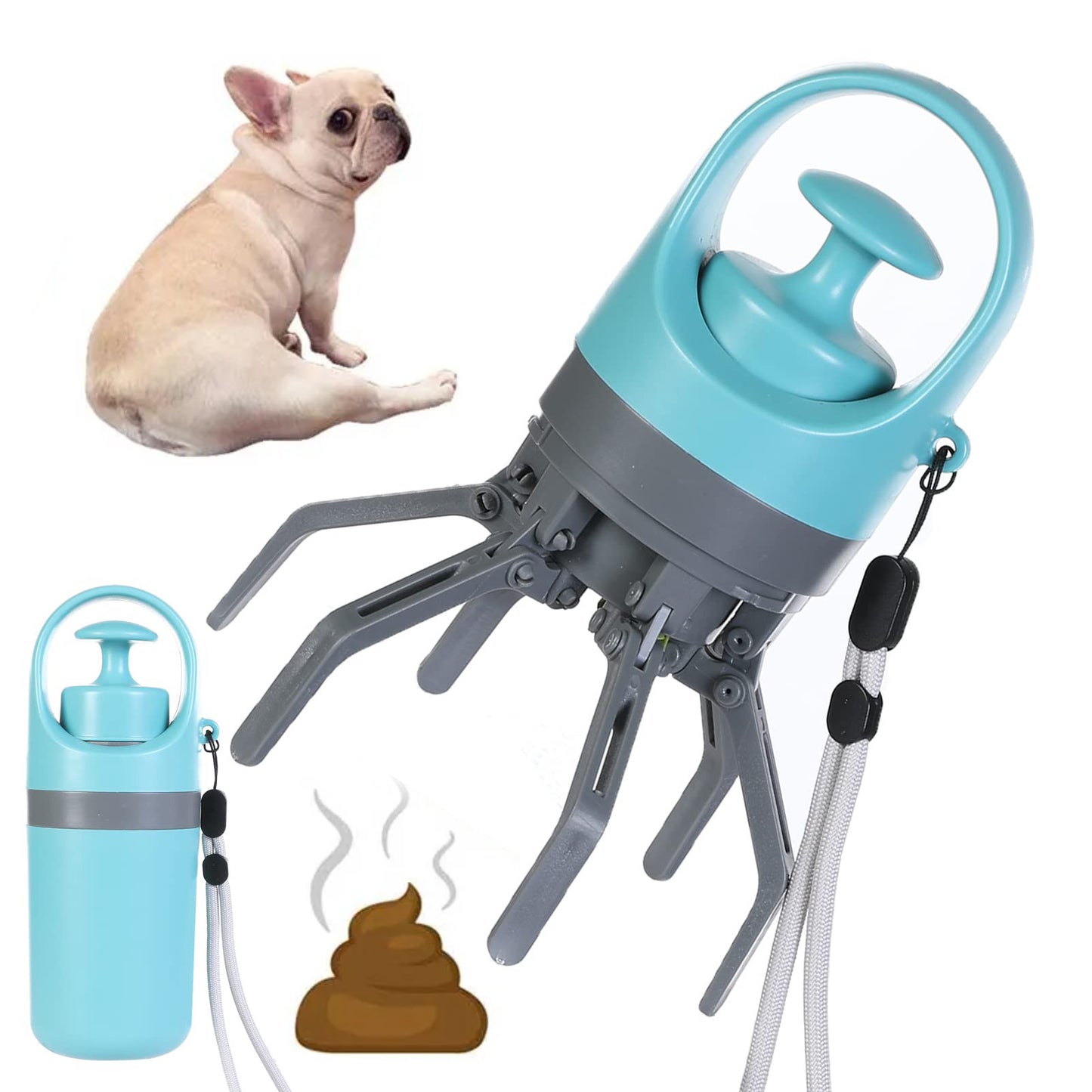 Portable Dog Pooper Scooper With Built-in Poop Bag - The paw goods