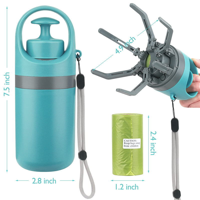 Portable Dog Pooper Scooper With Built-in Poop Bag - The paw goods