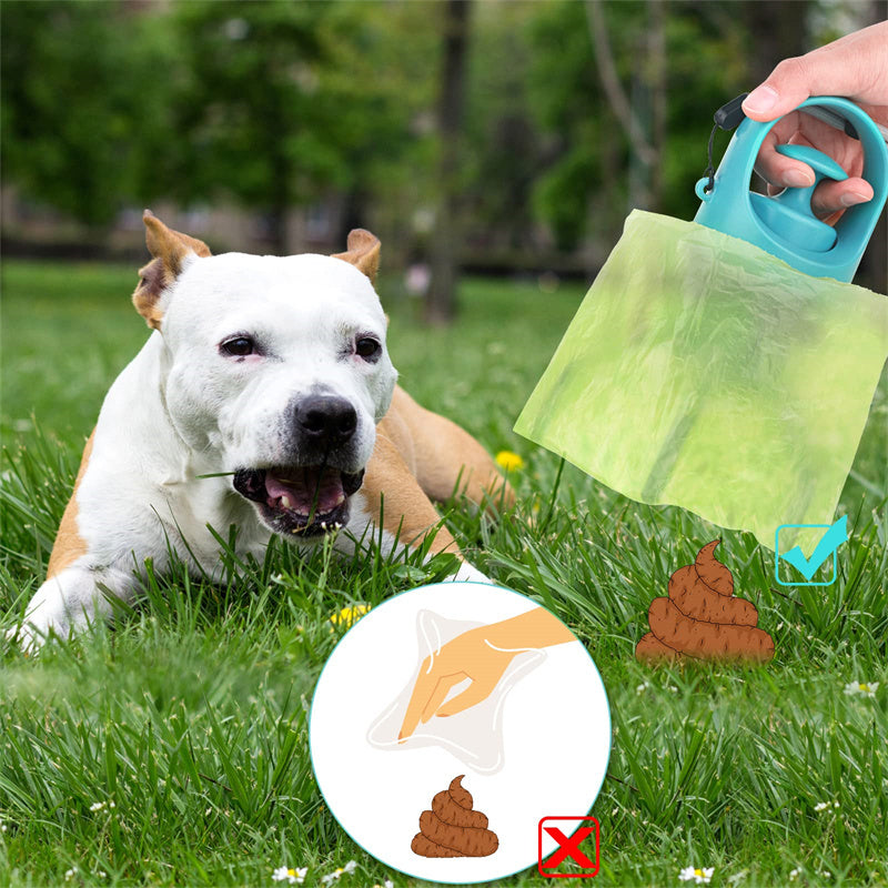 Portable Dog Pooper Scooper With Built-in Poop Bag - The paw goods